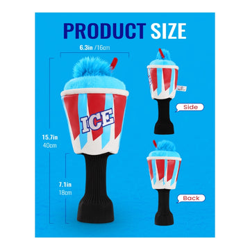 Cool & Stylish ICE Slushie Cup Driver Cover